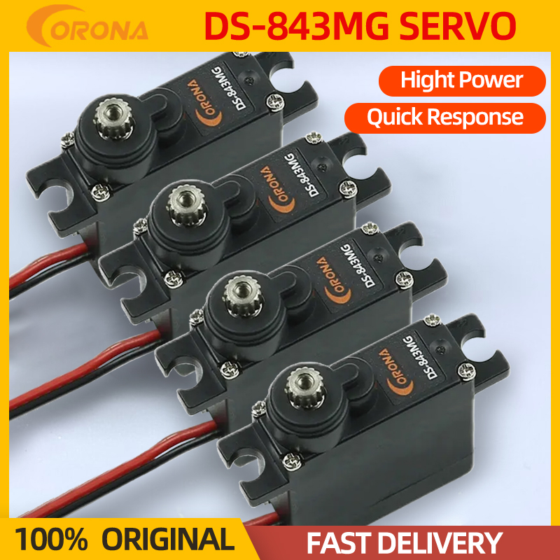 Brushless Motor Thrust Test Stand - 4 шт. Corona DS843MG цифровой сервопривод