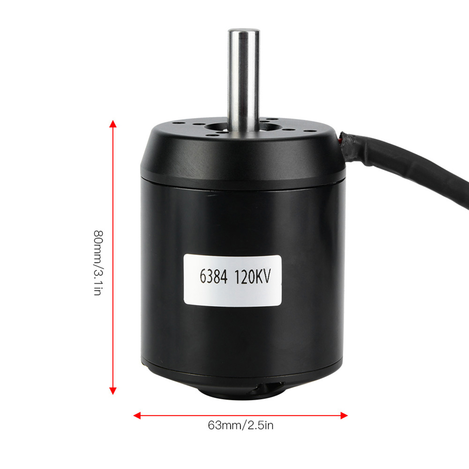 Бесщеточный двигатель 6384 120 – обзор и цена 6384 Brushless Motor Sensored