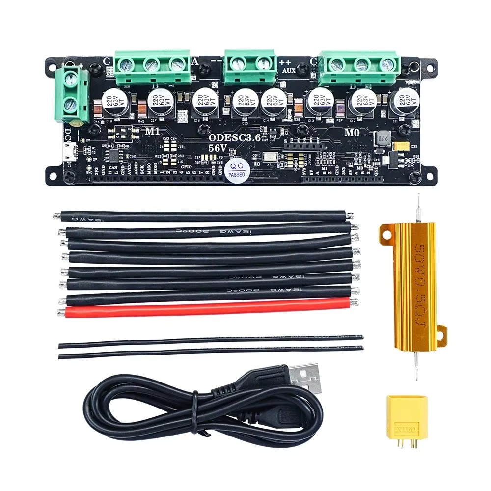 Контроллер SmCpOdesc3.6 для вы – обзор и цена Odrive Dual Brushless Motor Controller