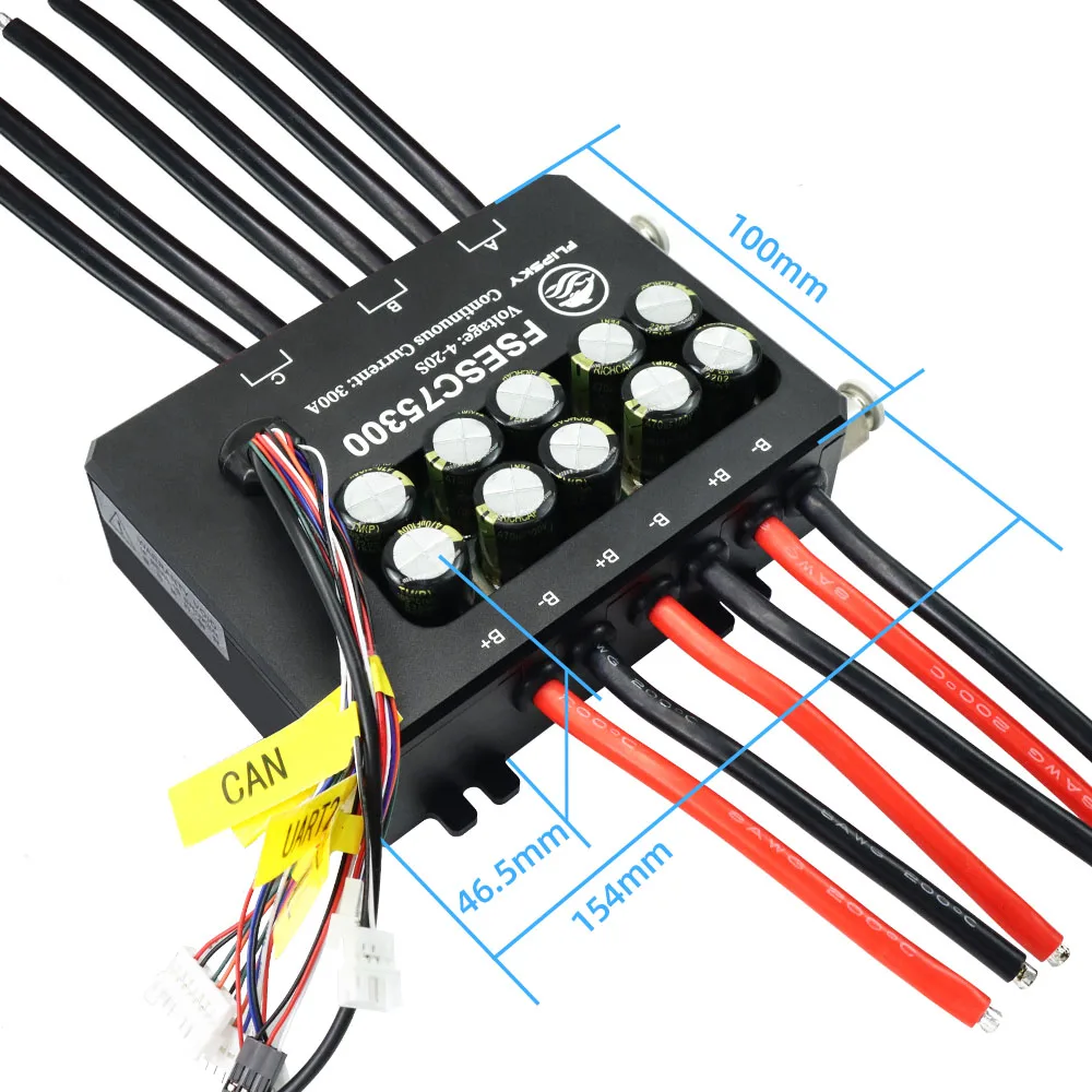 Контроллер скорости VoltSFlips – обзор и цена Vesc 75300 High Current Esc